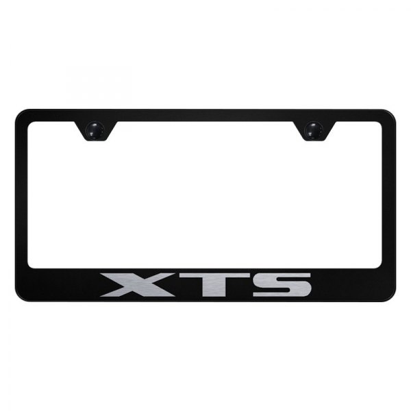 Autogold® - License Plate Frame with Laser Etched XTS Logo