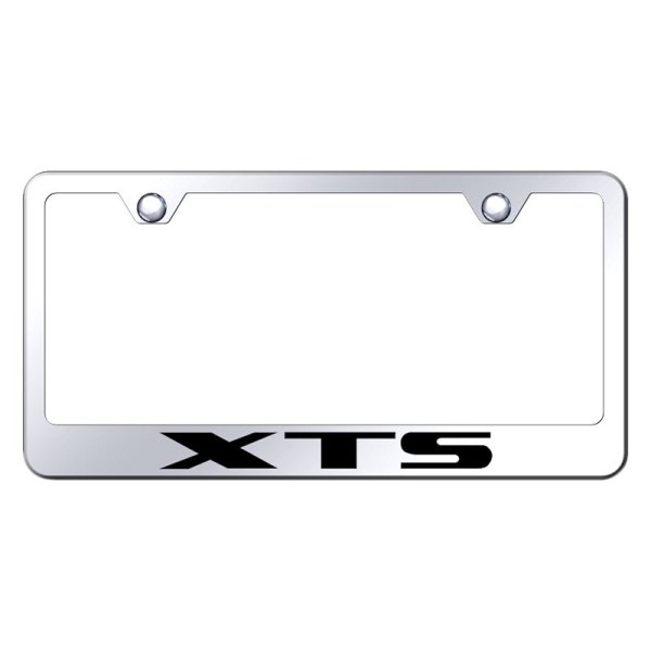 Autogold® - License Plate Frame with Laser Etched XTS Logo