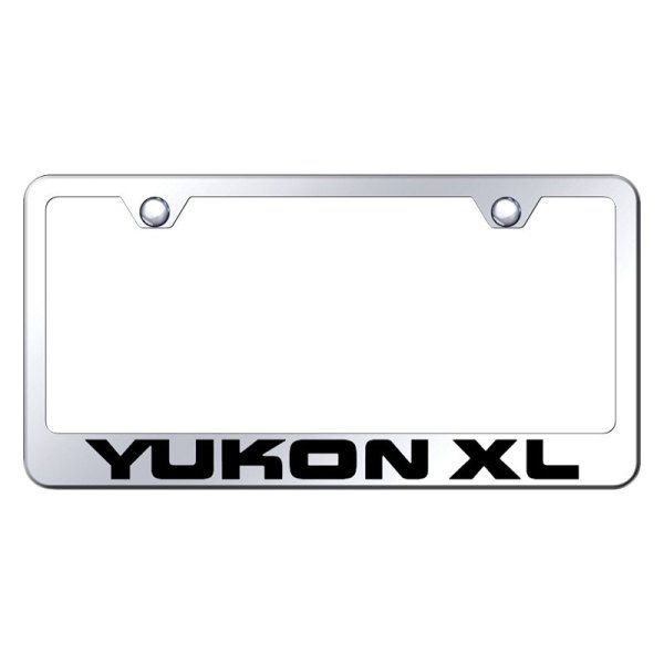 Autogold® - License Plate Frame with Laser Etched Yukon XL Logo
