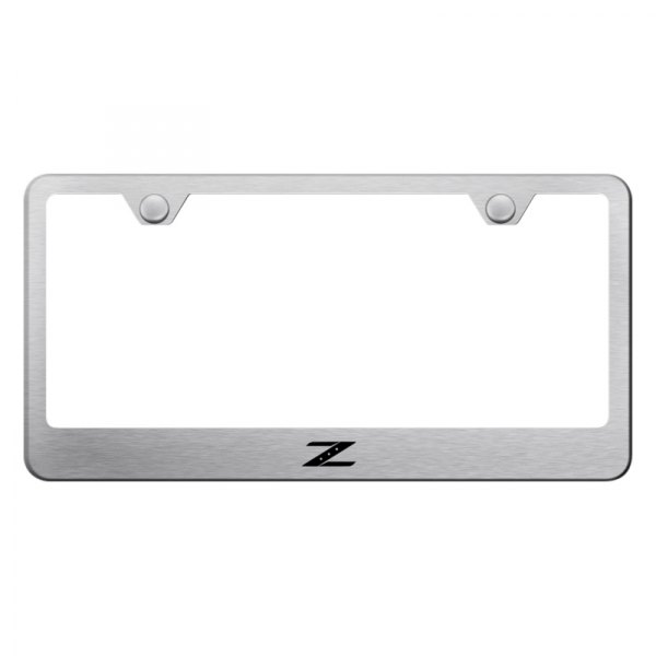 Autogold® - License Plate Frame with Laser Etched Z Logo