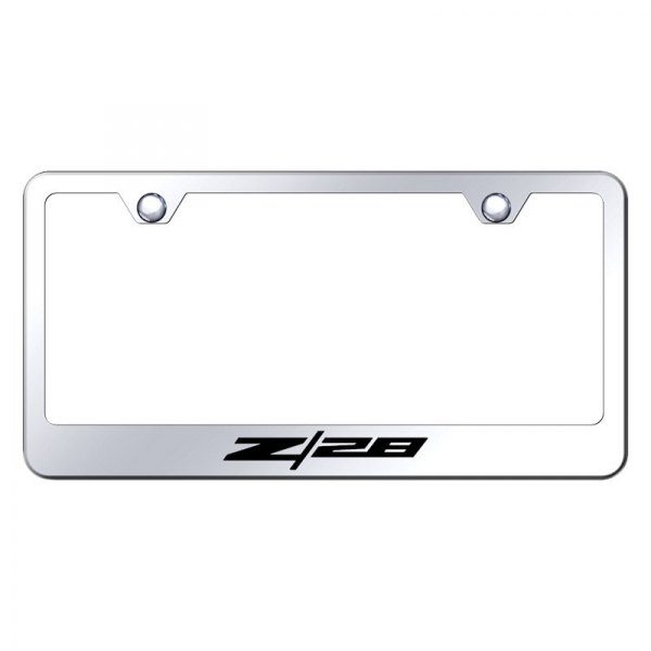 Autogold® - License Plate Frame with Laser Etched Z28 Logo