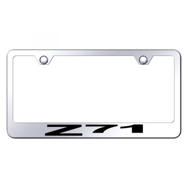 Autogold® - License Plate Frame with Laser Etched Z71 Logo