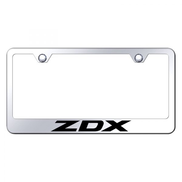 Autogold® - License Plate Frame with Laser Etched ZDX Logo