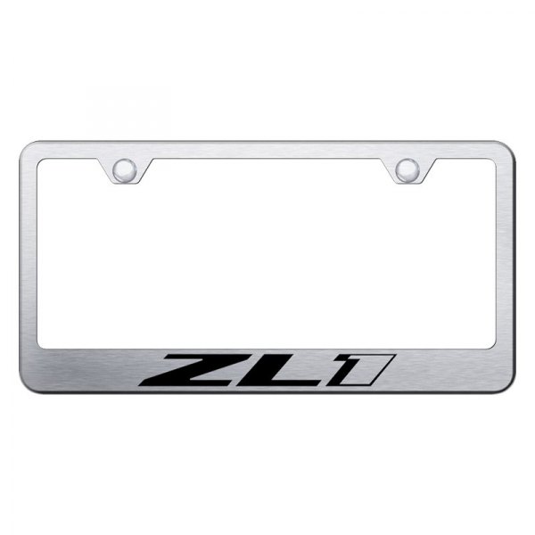 Autogold® - License Plate Frame with Laser Etched ZL1 Logo