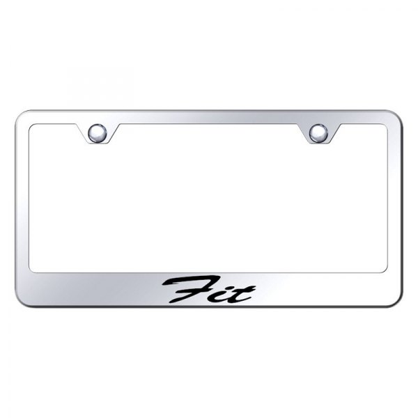 Autogold® - License Plate Frame with Script Laser Etched Fit Logo