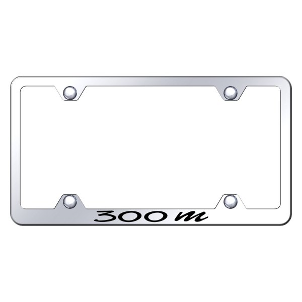 Autogold® - Wide Body License Plate Frame with Laser Etched 300M Logo
