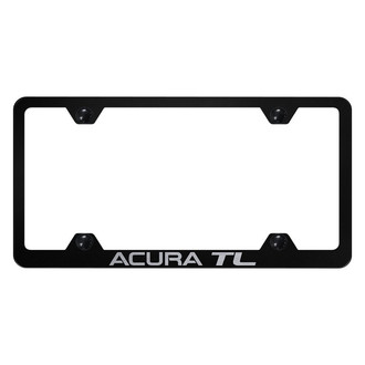 Autogold® - Wide Body License Plate Frame with Laser Etched Acura TL Logo