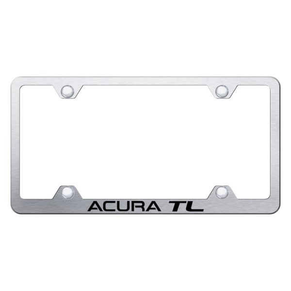 Autogold® - Wide Body License Plate Frame with Laser Etched Acura TL Logo