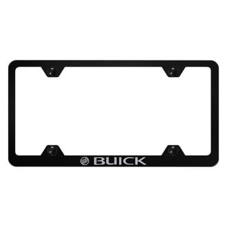 Autogold® - Wide Body License Plate Frame with Laser Etched Buick Logo
