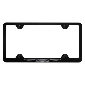 Autogold® - Wide Body License Plate Frame with Laser Etched Chrysler Only Logo
