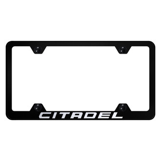 Autogold® - Wide Body License Plate Frame with Laser Etched Citadel Logo