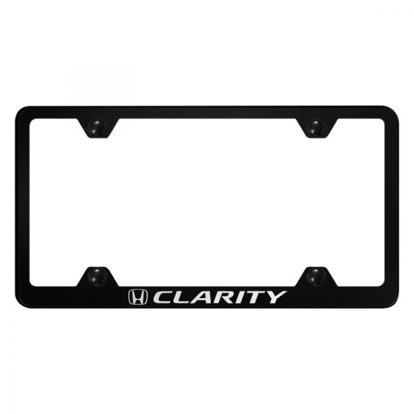 Autogold® - Wide Body License Plate Frame with Laser Etched Clarity Logo