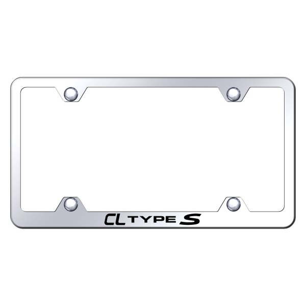 Autogold® - Wide Body License Plate Frame with Laser Etched CL Type S Logo