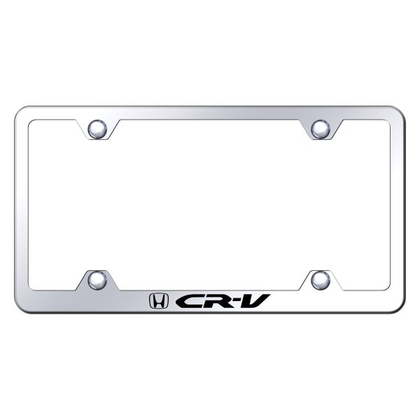 Autogold® - Wide Body License Plate Frame with Laser Etched CR-V Logo