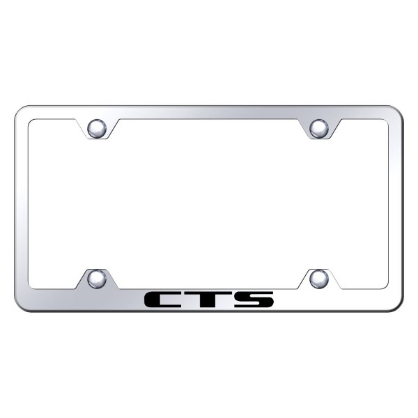 Autogold® - Wide Body License Plate Frame with Laser Etched CTS Logo