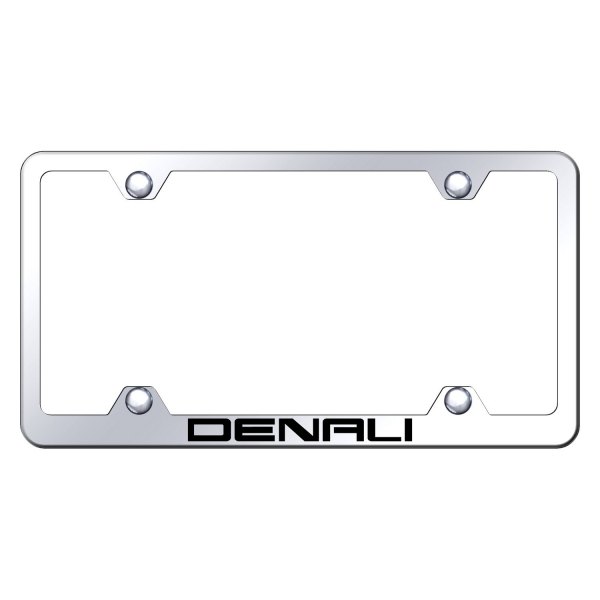 Autogold® - Wide Body License Plate Frame with Laser Etched Denali Logo