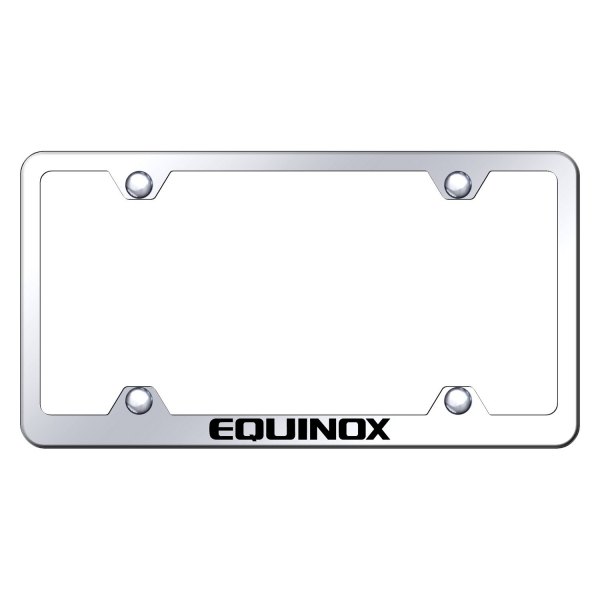 Autogold® - Wide Body License Plate Frame with Laser Etched Equinox Logo