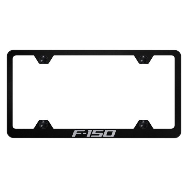 Autogold® - Wide Body License Plate Frame with Laser Etched F-150 Logo