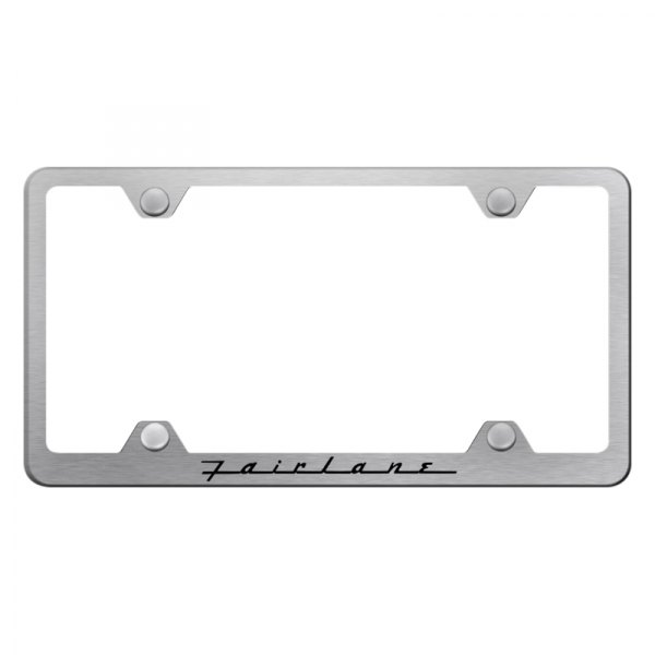Autogold® - Wide Body License Plate Frame with Laser Etched Fairlane Logo