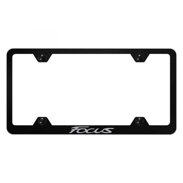 Autogold® - Wide Body License Plate Frame with Laser Etched Focus Logo
