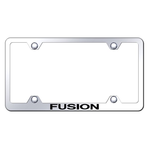 Autogold® - Wide Body License Plate Frame with Laser Etched Fusion Logo