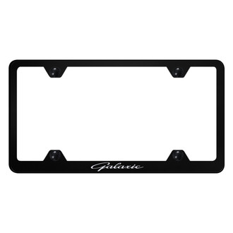 Autogold® - Wide Body License Plate Frame with Laser Etched Galaxie Logo