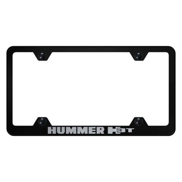 Autogold® - Wide Body License Plate Frame with Laser Etched H3T Logo