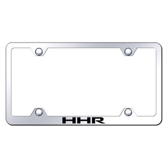 Autogold® - Wide Body Chrome License Plate Frame with Laser Etched HHR Logo