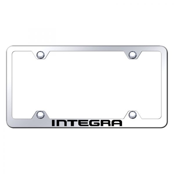 Autogold® - Wide Body License Plate Frame with Laser Etched Integra Logo