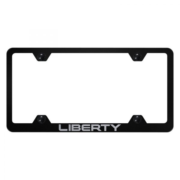 Autogold® - Wide Body License Plate Frame with Laser Etched Liberty Logo