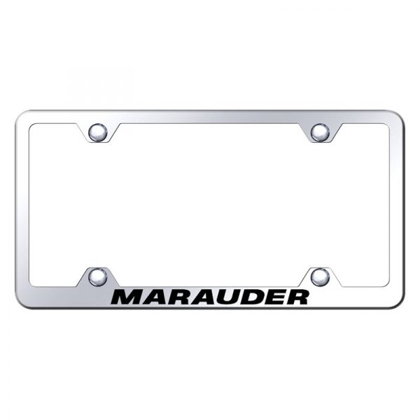 Autogold® - Wide Body License Plate Frame with Laser Etched Marauder Logo