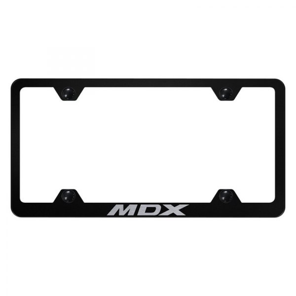 Autogold® - Wide Body License Plate Frame with Laser Etched MDX Logo