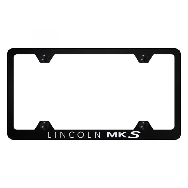 Autogold® - Wide Body License Plate Frame with Laser Etched MKS Logo