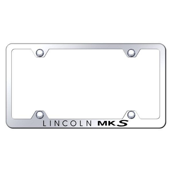 Autogold® - Wide Body License Plate Frame with Laser Etched MKS Logo