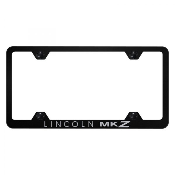 Autogold® - Wide Body License Plate Frame with Laser Etched MKZ Logo