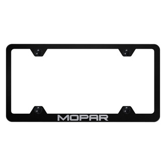 Autogold® - Wide Body License Plate Frame with Laser Etched Mopar Logo