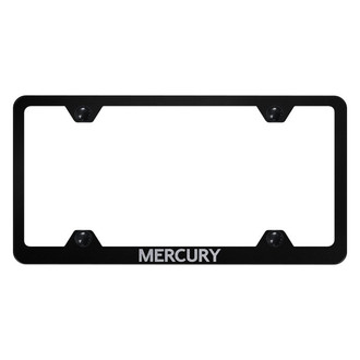 Autogold® - Wide Body License Plate Frame with Laser Etched Mercury Logo