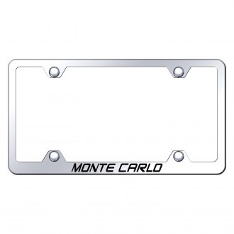 Plastic 1983-1988 Monte Carlo SS New Black Front License Plate Bracket