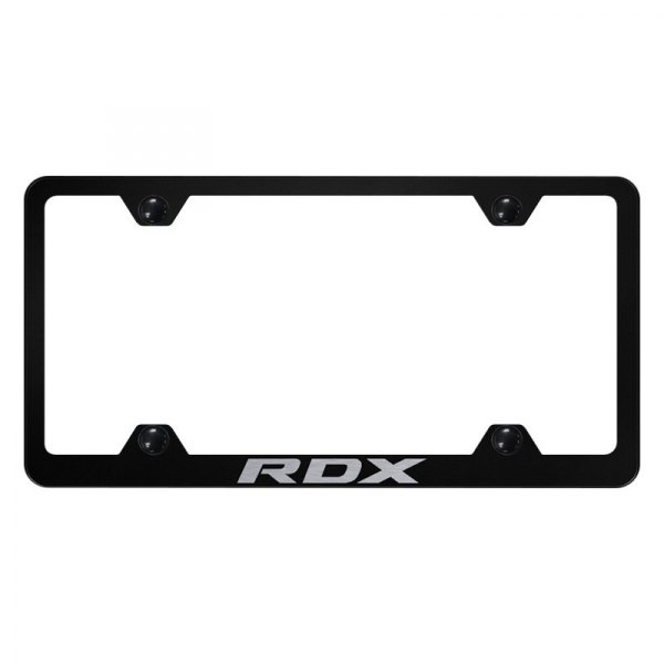 Autogold® - Wide Body License Plate Frame with Laser Etched RDX Logo