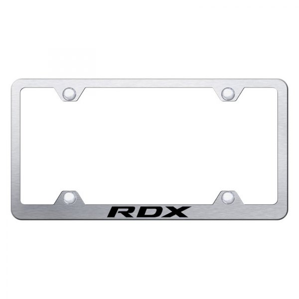 Autogold® - Wide Body License Plate Frame with Laser Etched RDX Logo