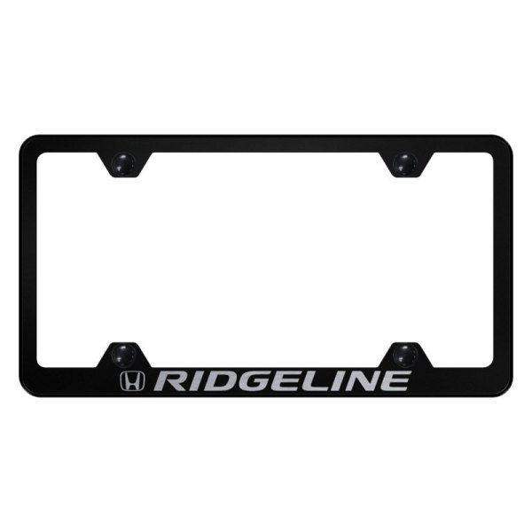 Autogold® - Wide Body License Plate Frame with Laser Etched Ridgeline Logo