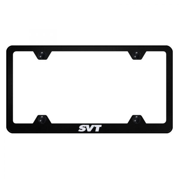 Autogold® - Wide Body License Plate Frame with Laser Etched SVT Logo