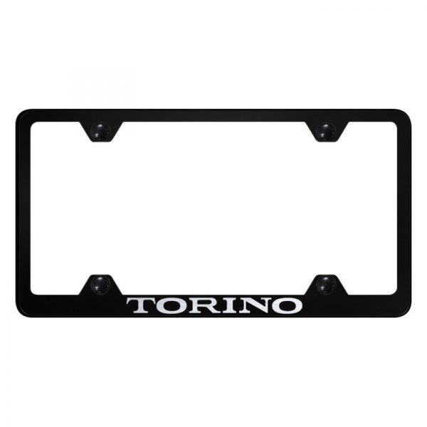 Autogold® - Wide Body License Plate Frame with Laser Etched Torino Logo