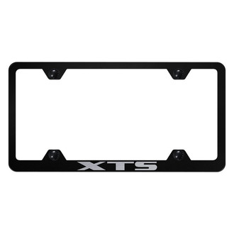 Autogold® - Wide Body License Plate Frame with Laser Etched XTS Logo
