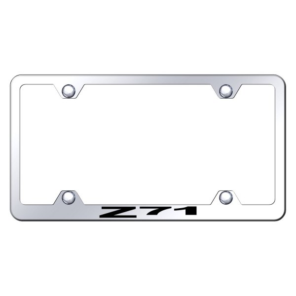 Autogold® - Wide Body License Plate Frame with Laser Etched Z71 Logo