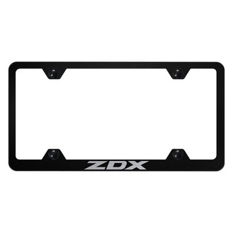 Autogold® - Wide Body License Plate Frame with Laser Etched ZDX Logo