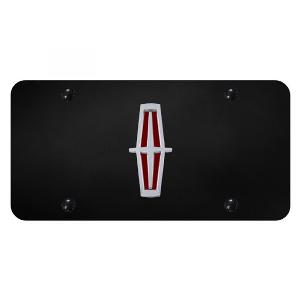 Autogold® - License Plate with 3D Lincoln Emblem