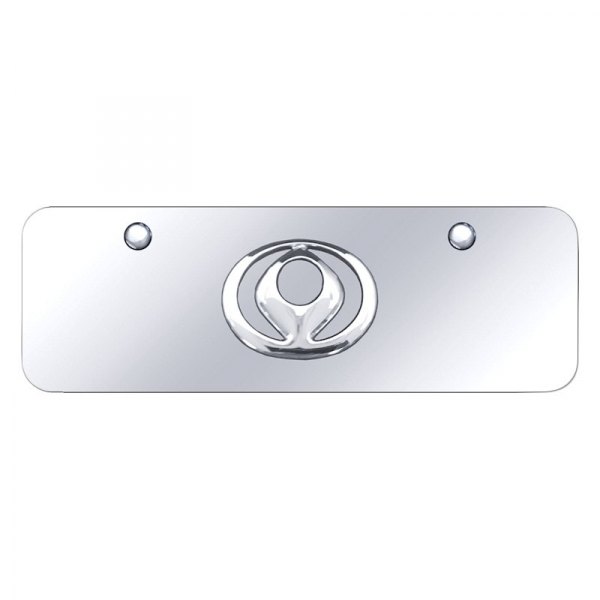 Autogold® - Mini Size License Plate with 3D Mazda Old Emblem