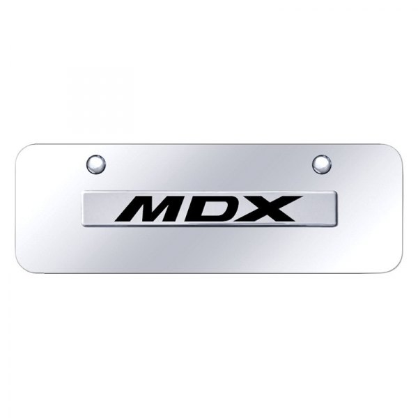 Autogold® - Mini Size License Plate with 3D MDX Logo