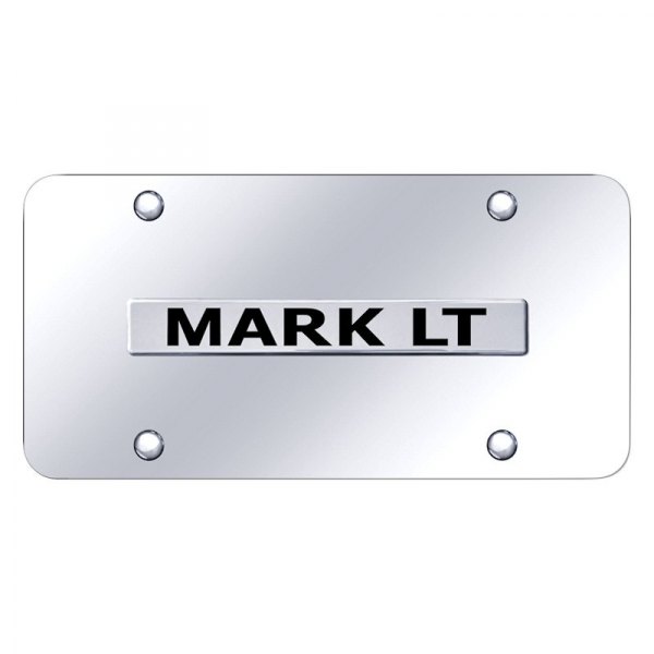 Autogold® - License Plate with 3D Mark LT Logo